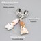 18/8 stainless steel children's spoon set with storage box, silicone animal shaped handle, BPA free children's travel silverware suitable for children aged 3-6 as Christmas gifts
